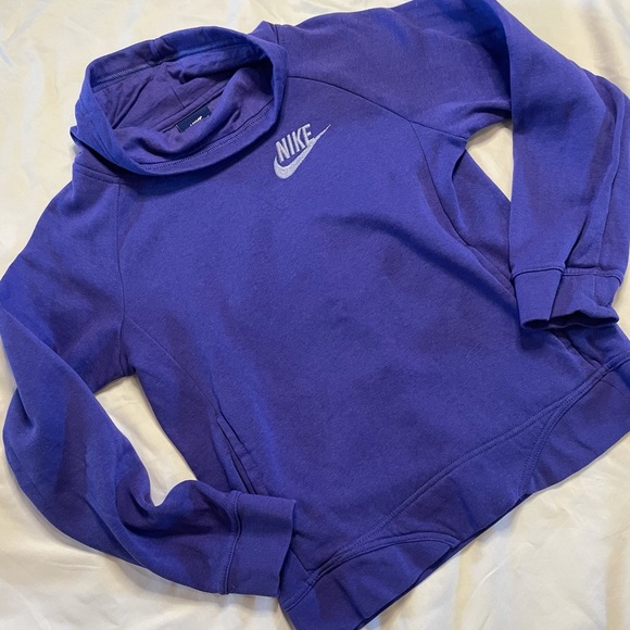 Nike Other - EUC youth girls Nike cowl neck sweatshirt